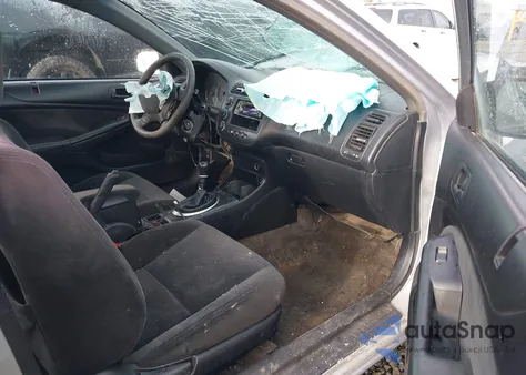 2003 Honda Civic Lx z USA, uszkodzony, nr VIN 1HGEM21513L023033